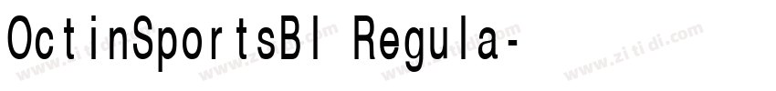 OctinSportsBl Regula字体转换